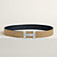 View: , Constance belt buckle & Reversible leather strap 38 mm