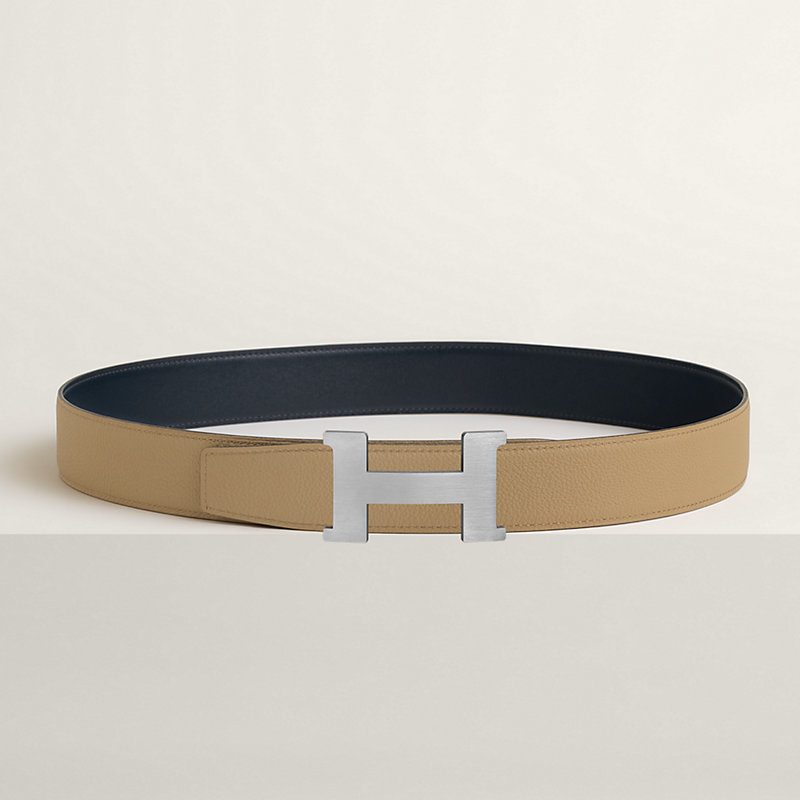 Constance belt buckle & Reversible leather strap 38 mm