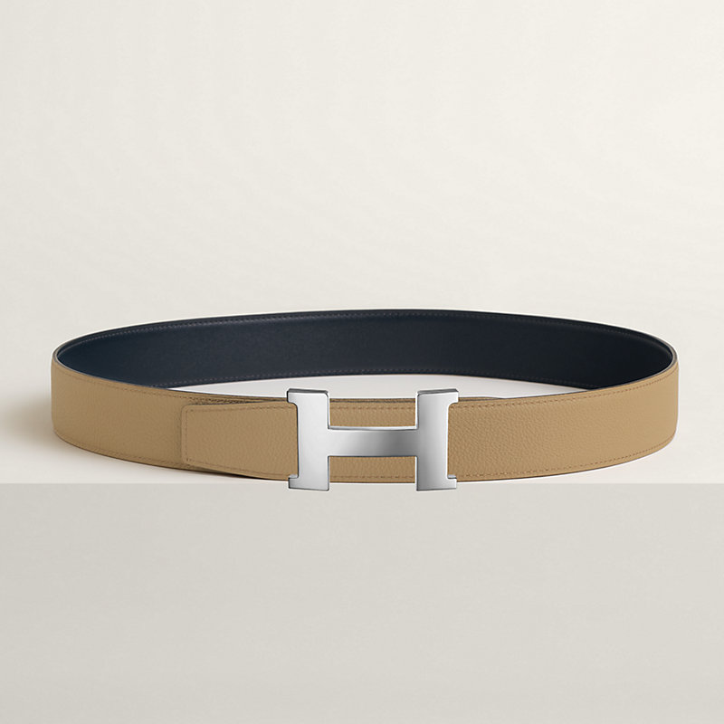 Constance belt buckle & Reversible leather strap 38 mm