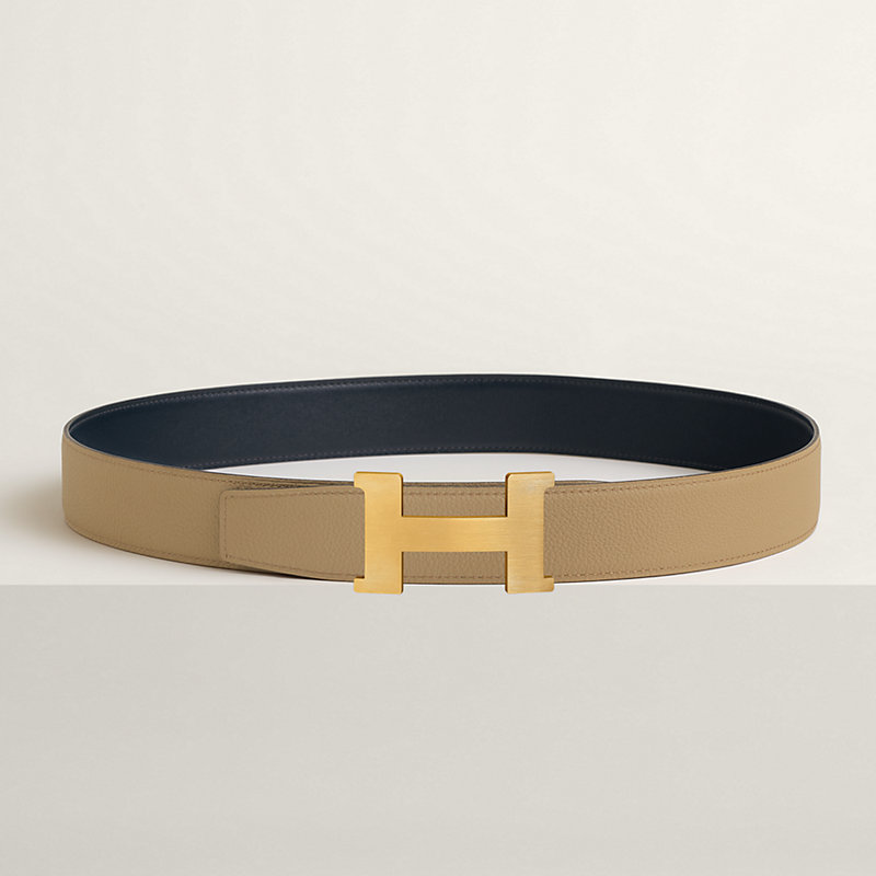 Constance belt buckle & Reversible leather strap 38 mm