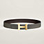 View: , Constance belt buckle & Reversible leather strap 38 mm