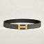 View: , Constance belt buckle & Reversible leather strap 38 mm