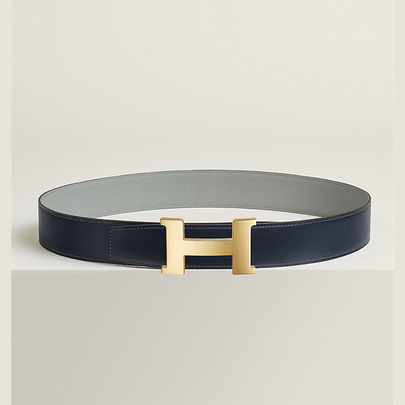 Constance belt buckle & Reversible leather strap 38 mm