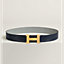 View: , Constance belt buckle & Reversible leather strap 38 mm
