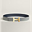 View: , Constance belt buckle & Reversible leather strap 38 mm