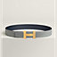 View: , Constance belt buckle & Reversible leather strap 38 mm