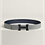 View: , Constance belt buckle & Reversible leather strap 38 mm