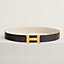 View: , Constance belt buckle & Reversible leather strap 38 mm
