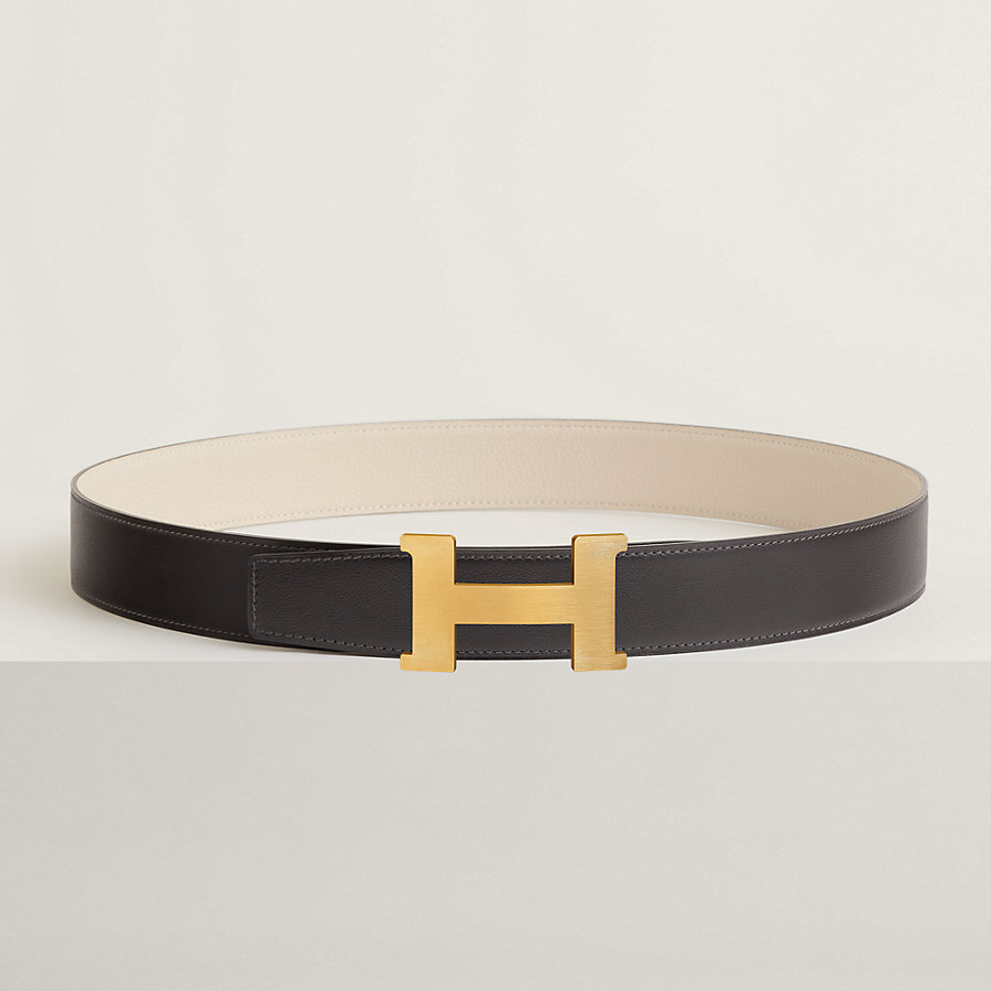 Constance belt buckle & Reversible leather strap 38 mm