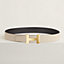 View: , Constance belt buckle & Reversible leather strap 38 mm