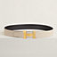 View: , Constance belt buckle & Reversible leather strap 38 mm