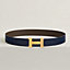 View: , Constance belt buckle & Reversible leather strap 38 mm