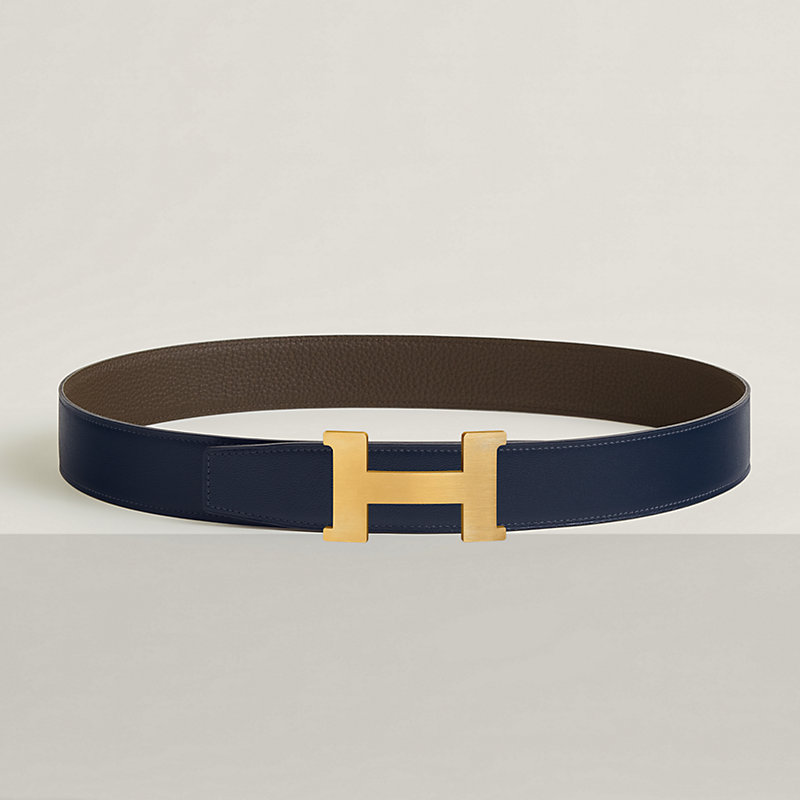 Constance belt buckle & Reversible leather strap 38 mm