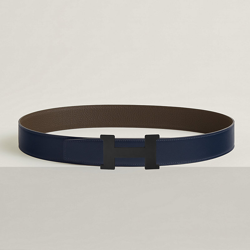 Constance belt buckle & Reversible leather strap 38 mm