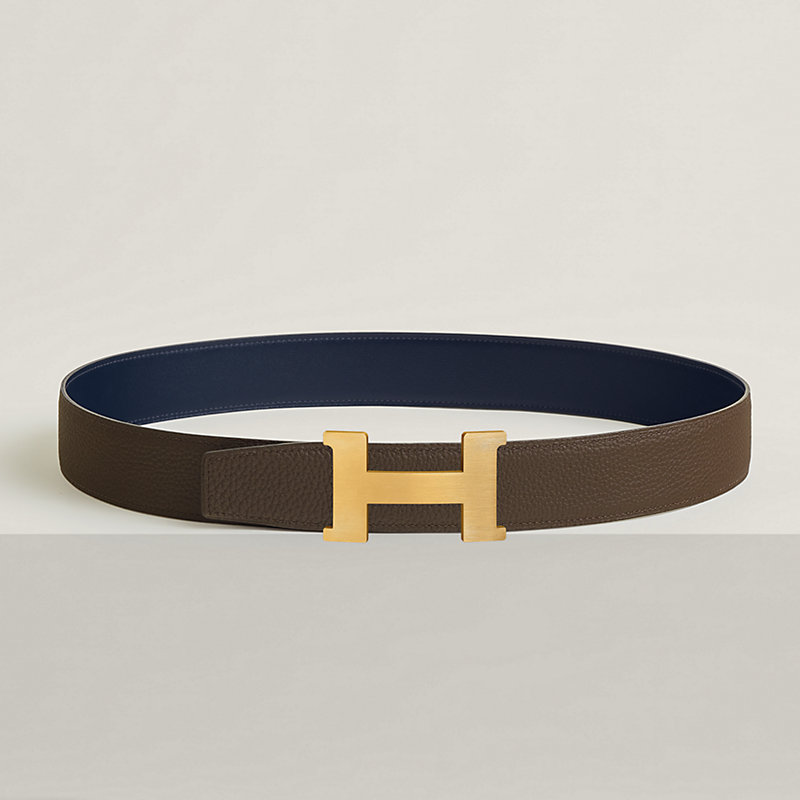 Constance belt buckle & Reversible leather strap 38 mm