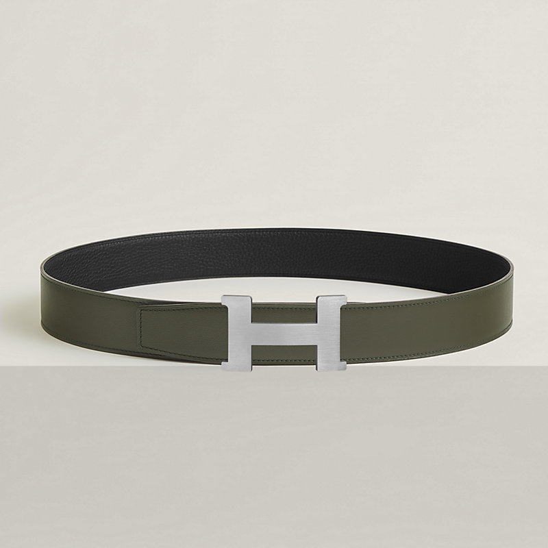 Constance belt buckle & Reversible leather strap 38 mm