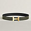 View: , Constance belt buckle & Reversible leather strap 38 mm