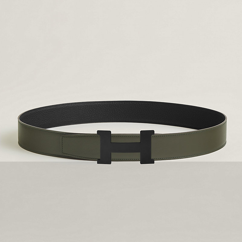 Constance belt buckle & Reversible leather strap 38 mm
