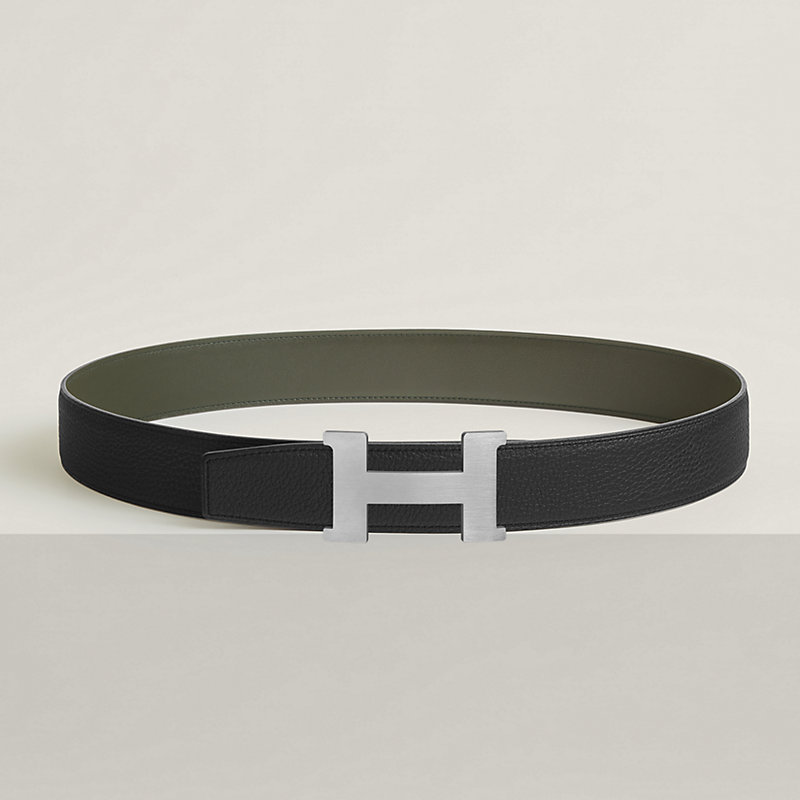 Constance belt buckle & Reversible leather strap 38 mm