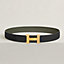 View: , Constance belt buckle & Reversible leather strap 38 mm