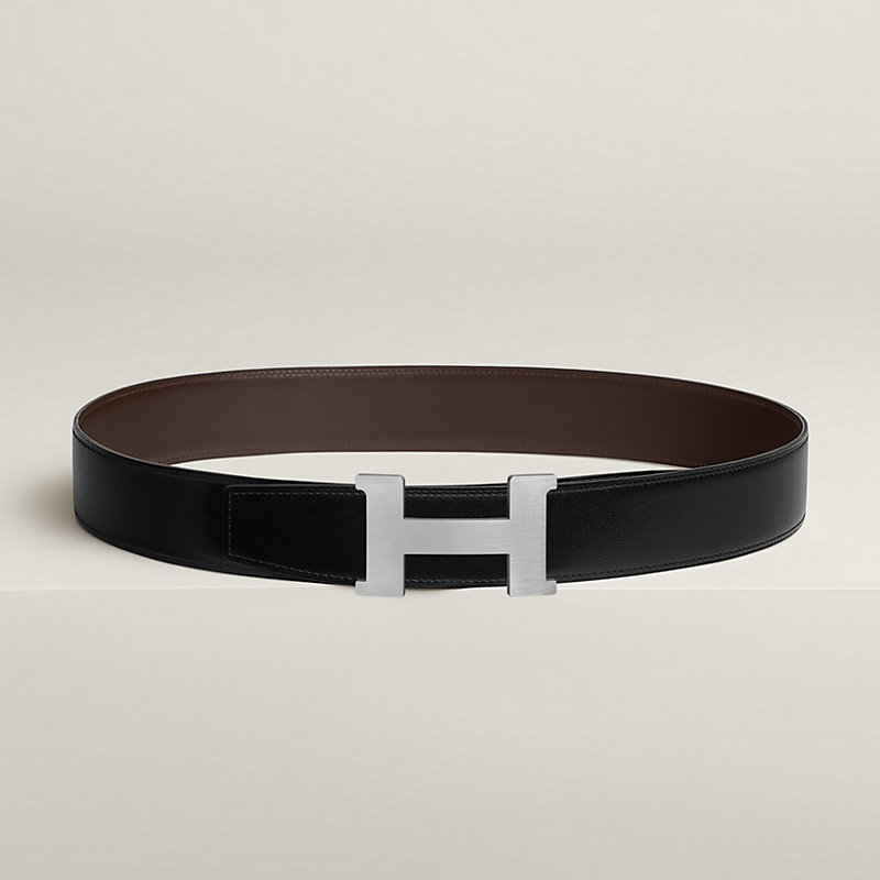 Constance belt buckle & Reversible leather strap 38 mm