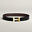 View: , Constance belt buckle & Reversible leather strap 38 mm