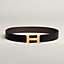 View: , Constance belt buckle & Reversible leather strap 38 mm