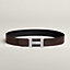 View: , Constance belt buckle & Reversible leather strap 38 mm