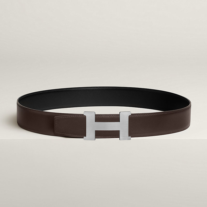 Constance belt buckle & Reversible leather strap 38 mm