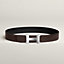 View: , Constance belt buckle & Reversible leather strap 38 mm