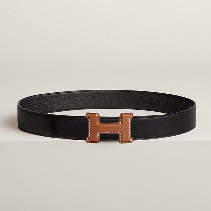 Constance Heritage belt buckle & Reversible leather strap 38 mm