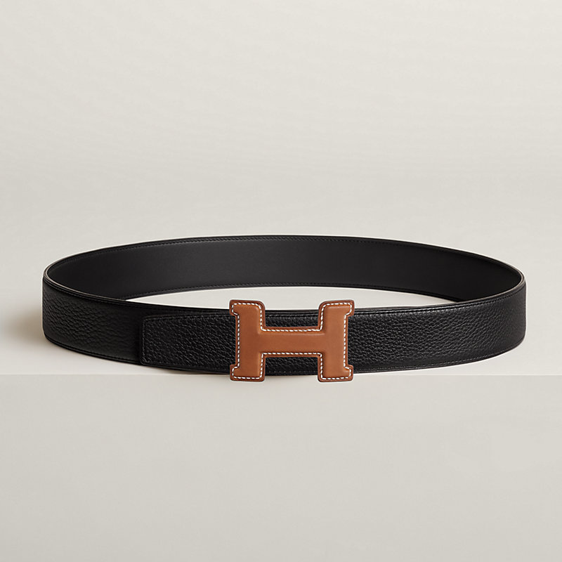 Constance Heritage belt buckle & Reversible leather strap 38 mm