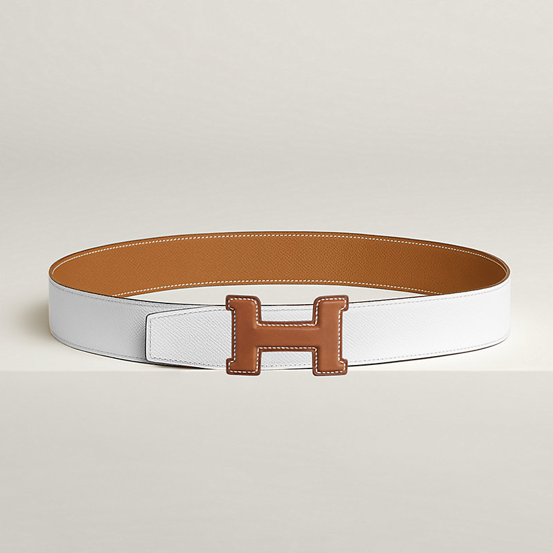 Constance Heritage belt buckle & Reversible leather strap 38 mm