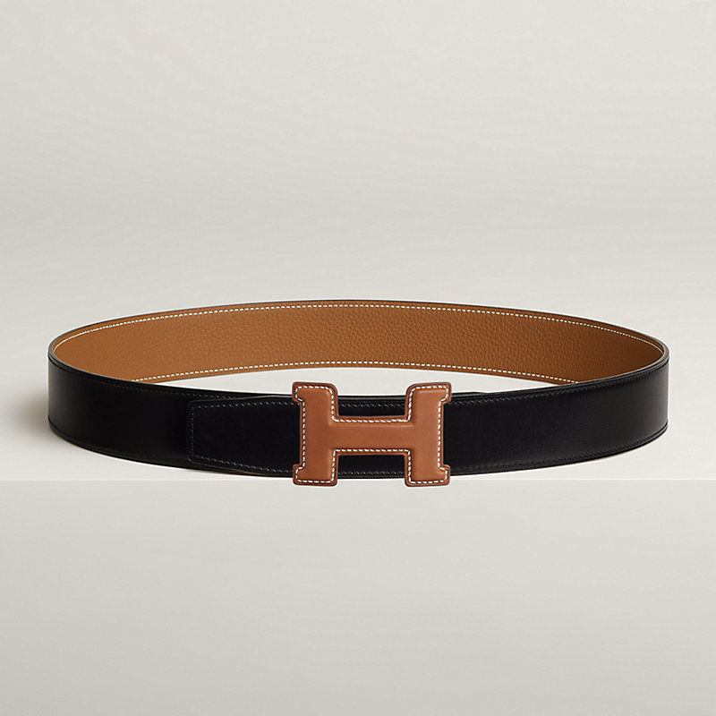 Constance Heritage belt buckle & Reversible leather strap 38 mm