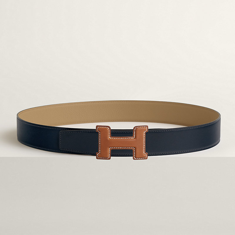 Constance Heritage belt buckle & Reversible leather strap 38 mm