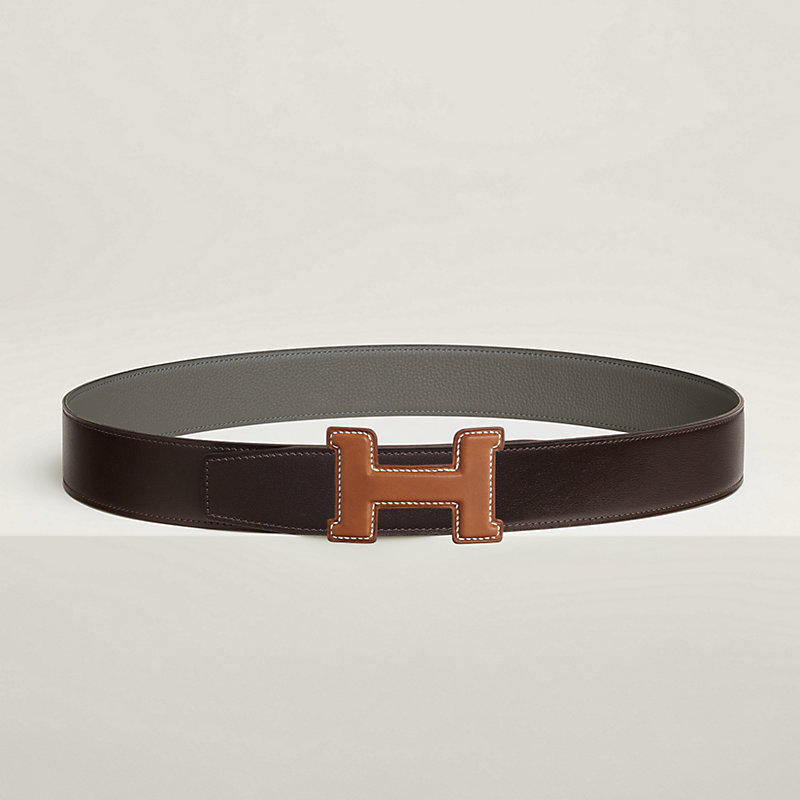 Constance Heritage belt buckle & Reversible leather strap 38 mm