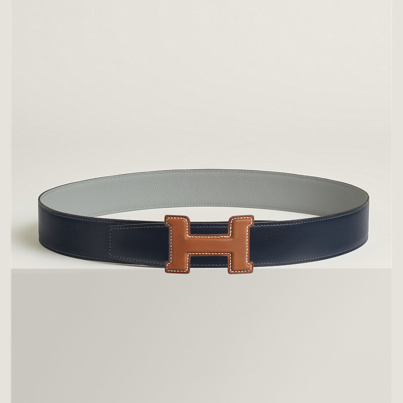 Constance Heritage belt buckle & Reversible leather strap 38 mm
