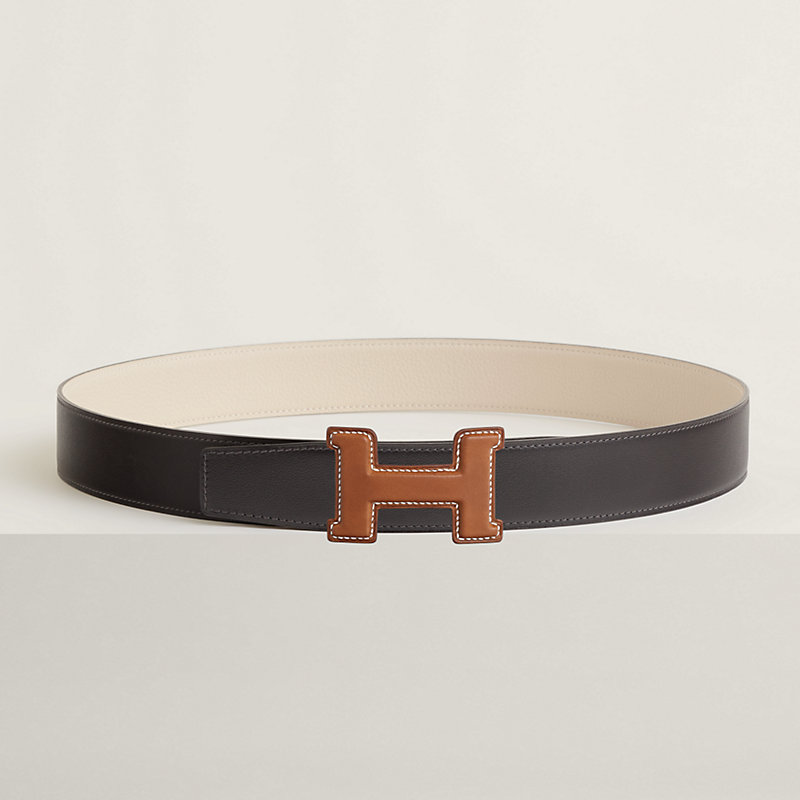 Constance Heritage belt buckle & Reversible leather strap 38 mm