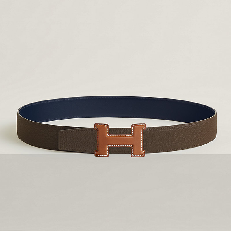 Constance Heritage belt buckle & Reversible leather strap 38 mm
