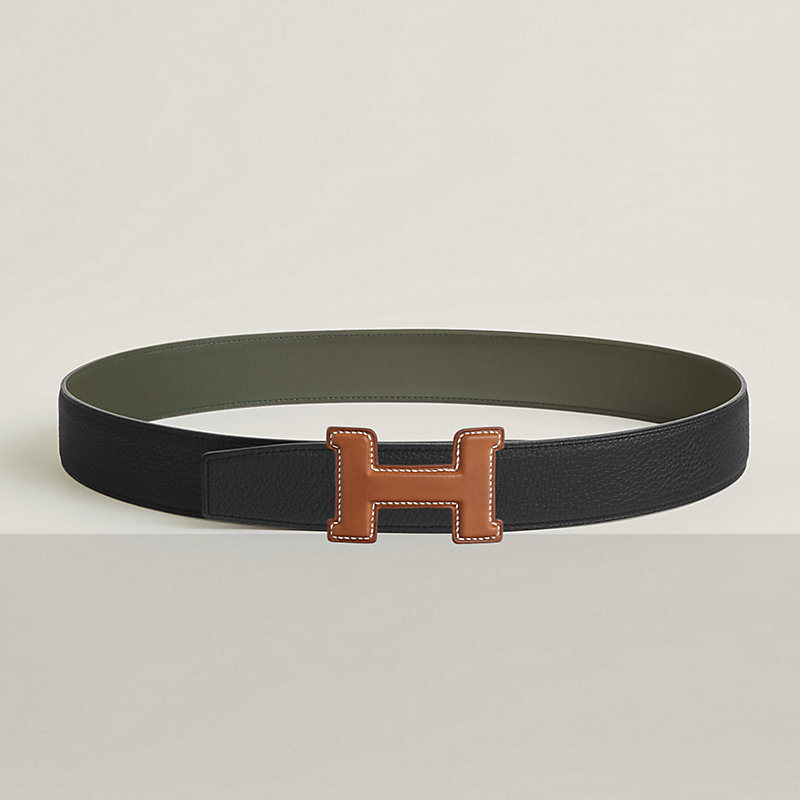 Constance Heritage belt buckle & Reversible leather strap 38 mm