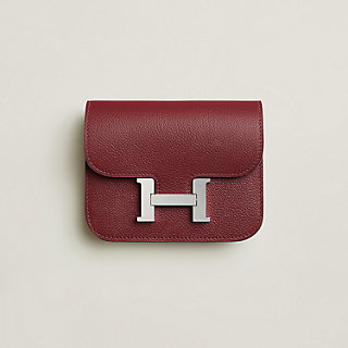 【付属のポーチもかわいい】HERMES Constance Slim wallet Constance Slim wallet | Hermès Mainland China