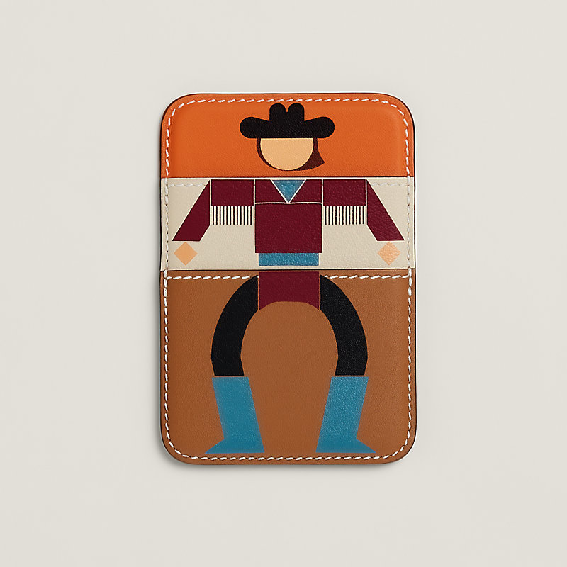 "Cowboy" MagSafe card holder