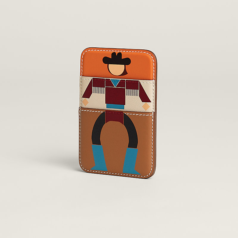 "Cowboy" MagSafe card holder