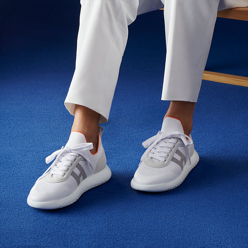 hermes crew sneakers