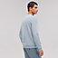 View: Worn, Crewneck sweater with Clou de Selle detail