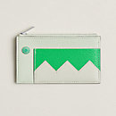 View: front, Crocodile Compact card holder