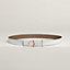 Croisiere belt buckle & Reversible leather strap 24 mm, view 2 of 3
