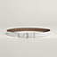 Croisiere belt buckle & Reversible leather strap 24 mm, view 2 of 3