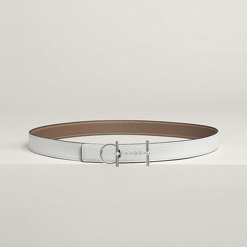 Croisiere belt buckle & Reversible leather strap 24 mm