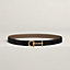 Croisiere belt buckle & Reversible leather strap 24 mm, view 1 of 3